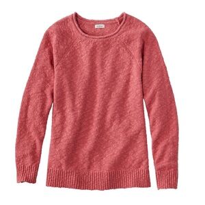 L.L. Bean Women's Midweight Cotton Slub Rollneck Pullover